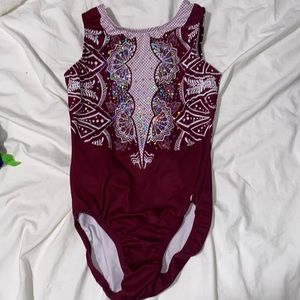 adult small gymnastics leotard